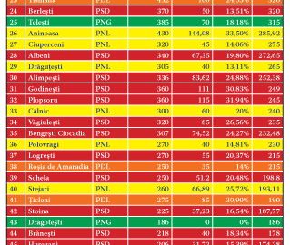 Şoc: cei cincisprezece primari PDL au primit buget cât primarii PSD de la Bustuchin şi Cruşeţ!