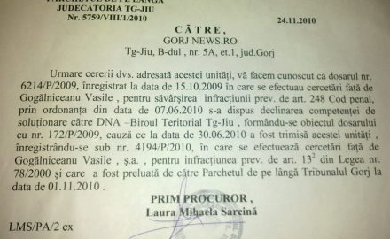 Primarul Gogăniceanu, la un pas de puşcărie