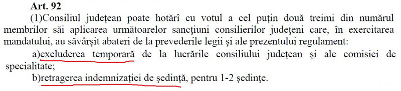 Călinoiu a făcut pierdute rapoartele de activitate ale fostului consilier județean Iulia Vână