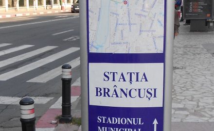 Brâncuși a ajuns stație de troleu, iar Tudor Vladimirescu – nume de stadion!