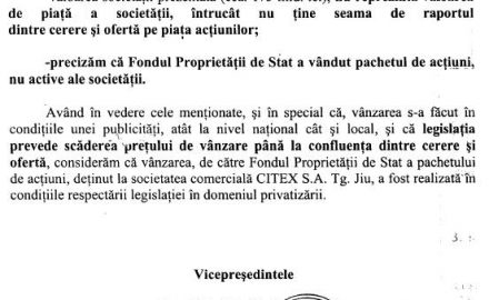 Costoiu a distrus CITEX S.A.: 2300 de șomeri, sute de miliarde „palmate” de Costoiu, de pușcăriașul “NEI” și de acoliții lor