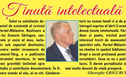 Laudatio de 10 ani, revistei de cultură “Portal-Măiastra” !