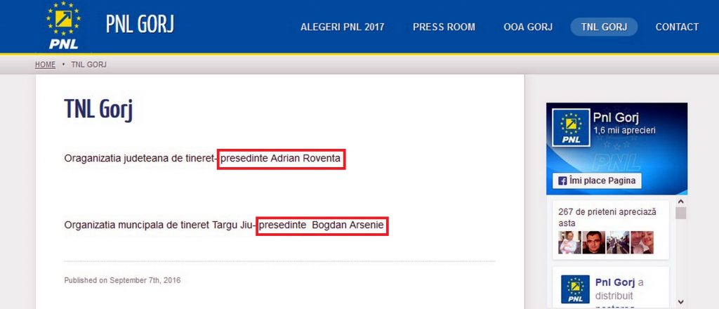 Tinerii liberali Rovența și Arsenie întâmpină, plini de efervescență, alegerile din partid